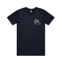 S / Navy / Small Front Design That's What She Said 🖨️ - Men's T Shirt