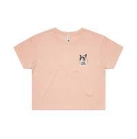 S / Pink GRUMPY CAT! 😾 - Women's Crop Top