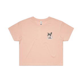 S / Pink GRUMPY CAT! 😾 - Women's Crop Top