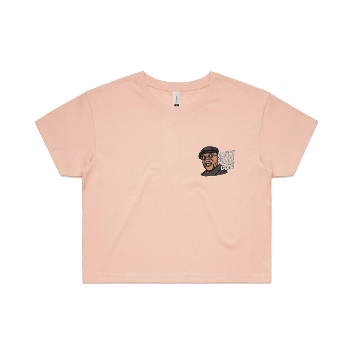 S / Pink Happy Mother-F**king Day 💐 - Women's Crop Top
