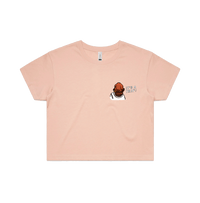 S / Pink IT'S A TRAP ❗ - Women's Crop Top