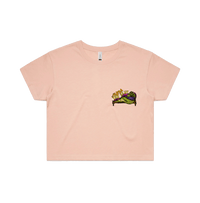 S / Pink Jabba The Slut ⛓️ - Women's Crop Top