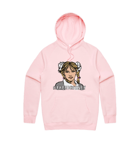 S / Pink / Large Front Design FREE BRITNEY 🎤 - Unisex Hoodie