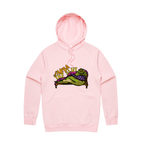 S / Pink / Large Front Design Jabba The Slut ⛓️ - Unisex Hoodie