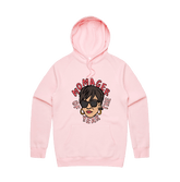 S / Pink / Large Front Design Momager 🕶️ - Unisex Hoodie