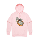 S / Pink / Large Front Design My Precious 👃🏻 - Unisex Hoodie