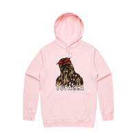S / Pink / Large Front Design Tupacca ✊🏾 - Unisex Hoodie