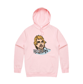 S / Pink / Large Front Design Wow 😲 - Unisex Hoodie
