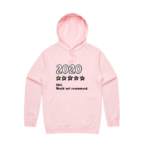 S / Pink / Large Front Print 2020 Review ⭐ - Unisex Hoodie