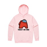 S / Pink / Large Front Print Among Us 👨‍🚀 - Unisex Hoodie