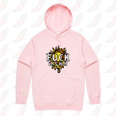 S / Pink / Large Front Print F It’s Hot ☀🤬 - Unisex Hoodie