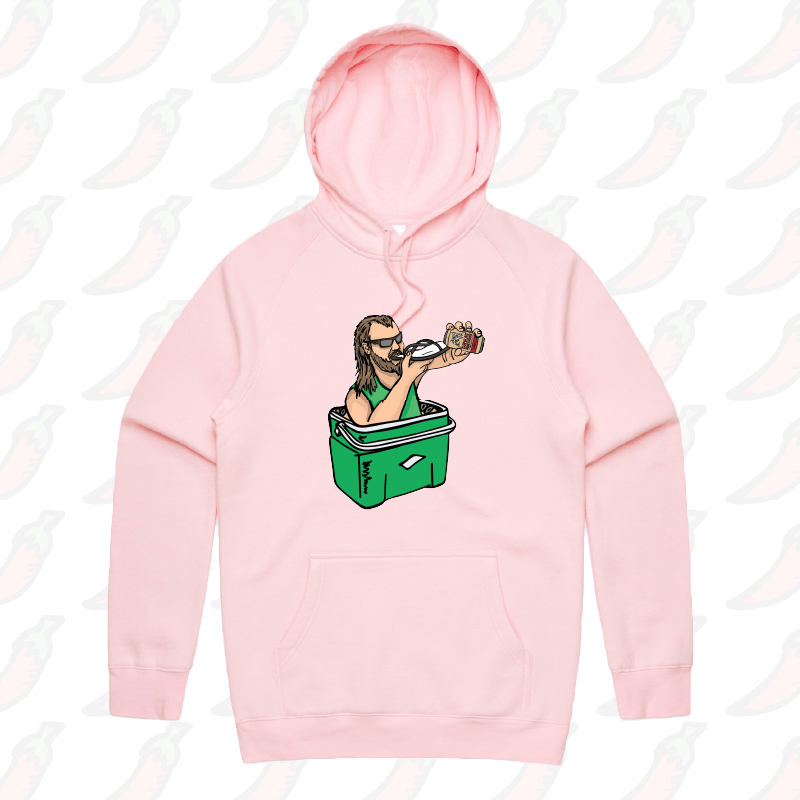 S / Pink / Large Front Print GREAT NORTHERN SHOEY 🍺 - Unisex Hoodie