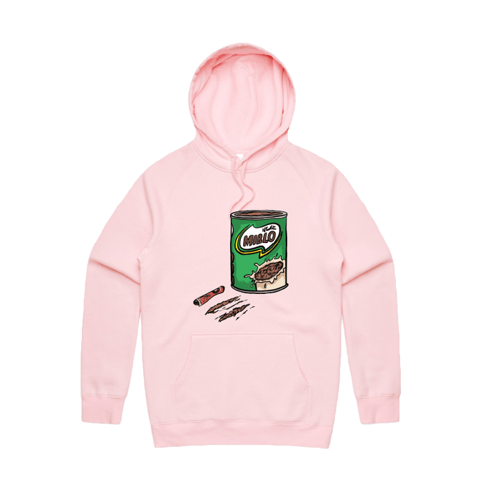 S / Pink / Large Front Print MIBLO 🥛 - Unisex Hoodie