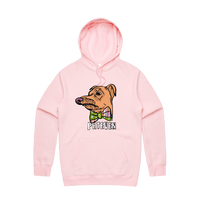 S / Pink / Large Front Print Phteven Good Boy 🐶 - Unisex Hoodie