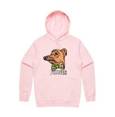 S / Pink / Large Front Print Phteven Good Boy 🐶 - Unisex Hoodie