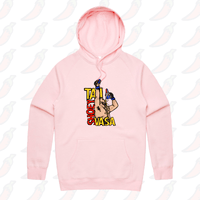 S / Pink / Large Front Print Tai Shoey Vasa 👟🥊 – Unisex Hoodie