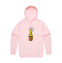 S / Pink / Large Front Print Vegoblaze 🌬️ - Unisex Hoodie