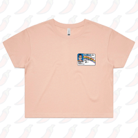 S / Pink McLovin 🤓🌈 – Women's Crop Top
