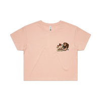 S / Pink Milk Was A Bad Choice 🥛 - Women's Crop Top