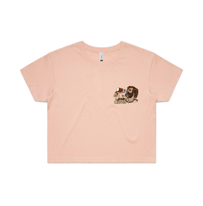 S / Pink Milk Was A Bad Choice 🥛 - Women's Crop Top