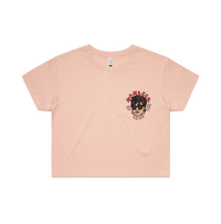 S / Pink Momager 🕶️ - Women's Crop Top