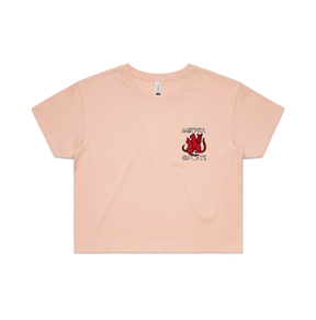 S / Pink Mother of Cats 🐈 - Women's Crop Top
