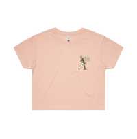 S / Pink Mummaaaaa 🎙️ - Women's Crop Top