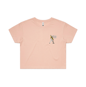 S / Pink Mummaaaaa 🎙️ - Women's Crop Top