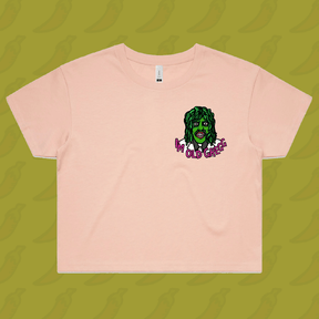 S / Pink Old Gregg 🧟‍♂️🛶 - Women's Crop Top