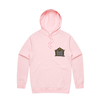 S / Pink / Small Front Design Bank of Dad 💰 - Unisex Hoodie