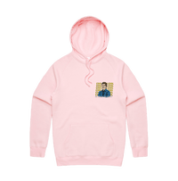 S / Pink / Small Front Design Cool Cool Cool 👮‍♂️ - Unisex Hoodie
