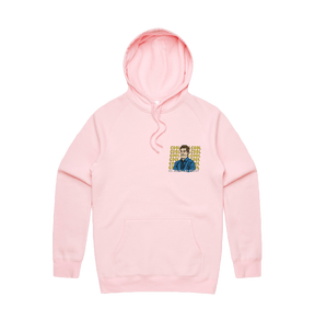 S / Pink / Small Front Design Cool Cool Cool 👮‍♂️ - Unisex Hoodie