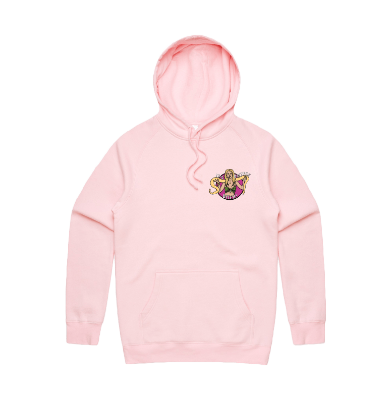S / Pink / Small Front Design It's Britney 🐍 - Unisex Hoodie