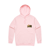 S / Pink / Small Front Design Jabba The Slut ⛓️ - Unisex Hoodie