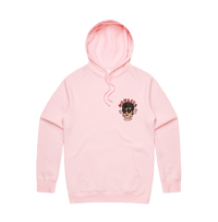 S / Pink / Small Front Design Momager 🕶️ - Unisex Hoodie