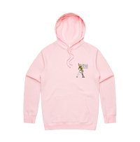 S / Pink / Small Front Design Mummaaaaa 🎙️ - Unisex Hoodie