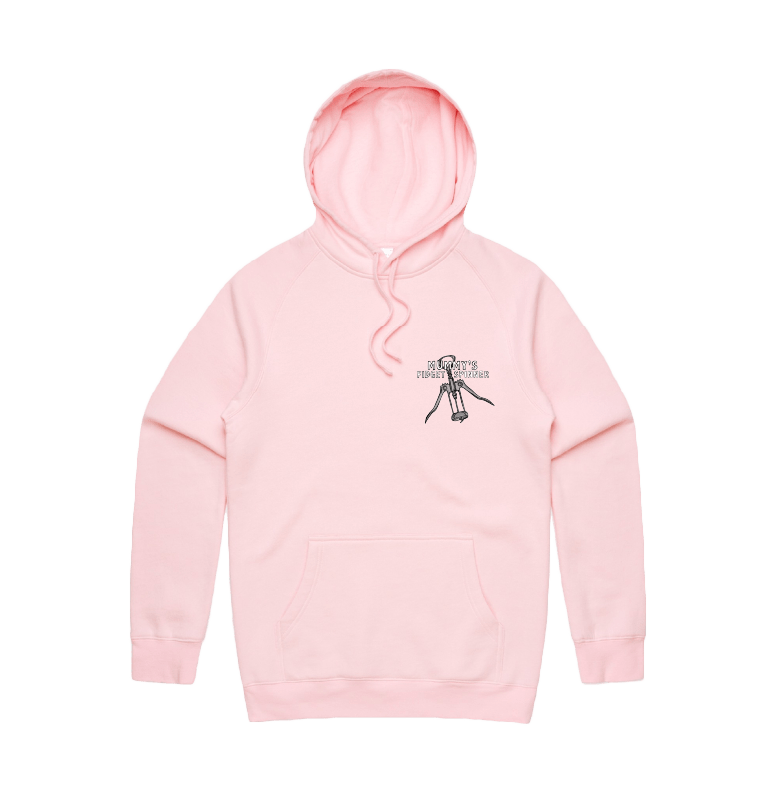 S / Pink / Small Front Design Mummy's Fidget Spinner 🍷 - Unisex Hoodie
