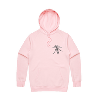 S / Pink / Small Front Design Mummy's Fidget Spinner 🍷 - Unisex Hoodie