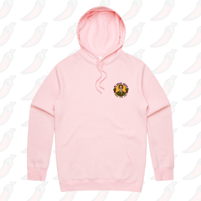 S / Pink / Small Front Design My Heart Beets For You 💓 - Unisex Hoodie