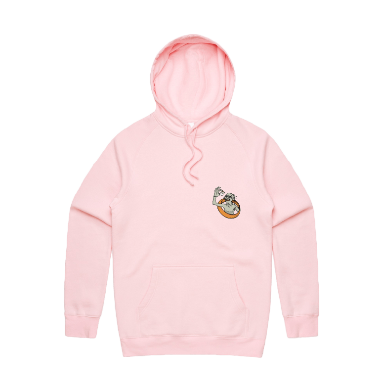 S / Pink / Small Front Design My Precious 👃🏻 - Unisex Hoodie