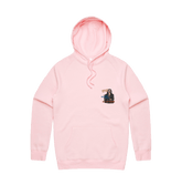 S / Pink / Small Front Design Oh Hi Mark 👋🏻 - Unisex Hoodie