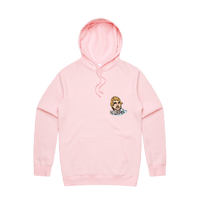 S / Pink / Small Front Design Wow 😲 - Unisex Hoodie
