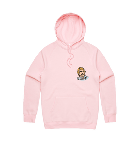 S / Pink / Small Front Design Wow 😲 - Unisex Hoodie