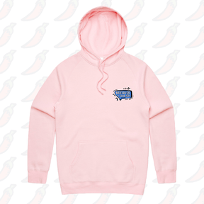 S / Pink / Small Front Print Because I Said So 🗨️ – Unisex Hoodie