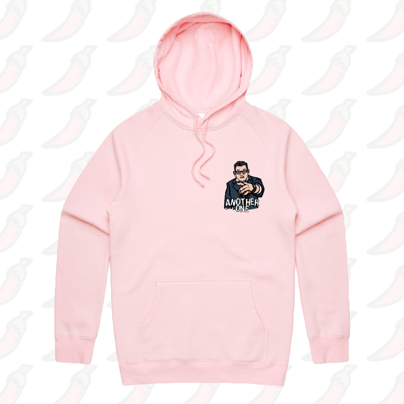 S / Pink / Small Front Print Dan Andrews "Another One" 🔒 - Unisex Hoodie