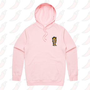 S / Pink / Small Front Print Day For It ☀️ - Unisex Hoodie
