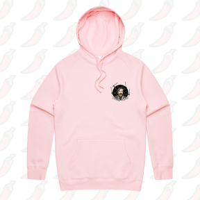 S / Pink / Small Front Print Hello There! 👋 - Unisex Hoodie