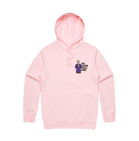 S / Pink / Small Front Print K Rudd Handball King 👑 - Unisex Hoodie