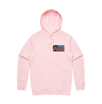 S / Pink / Small Front Print Kanye For President 2020 🗽 - Unisex Hoodie