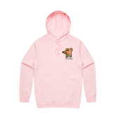 S / Pink / Small Front Print Phteven Good Boy 🐶 - Unisex Hoodie